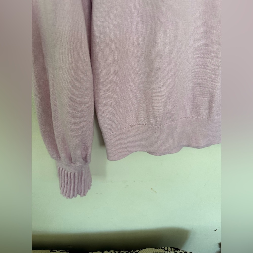 Boden Cardigan Womens Pink Wool Cotton Sweater size US 16/18 - Picture 8 of 10